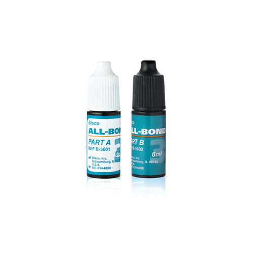 Bisco B-36010P All-Bond 3 Part A & B Universal Dental Adhesive System Set 6 mL Bisco B-36010P All-Bond 3 Part A & B Universal Dental Adhesive System Set 6 mL
